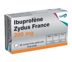 Ibuprofène Zydus 200 mg
